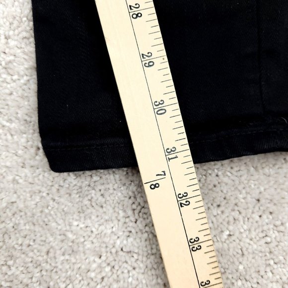 RSQ Jeans Men's 29x32 Black Stretch London Skinny Tapered Denim - Picture 5 of 10